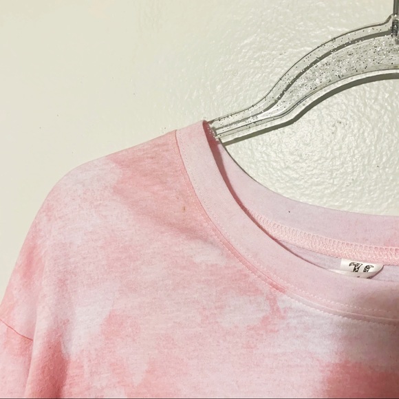 DREAMER Floral Tie Dye Long Sleeve Graphic Tee XL - Picture 5 of 12